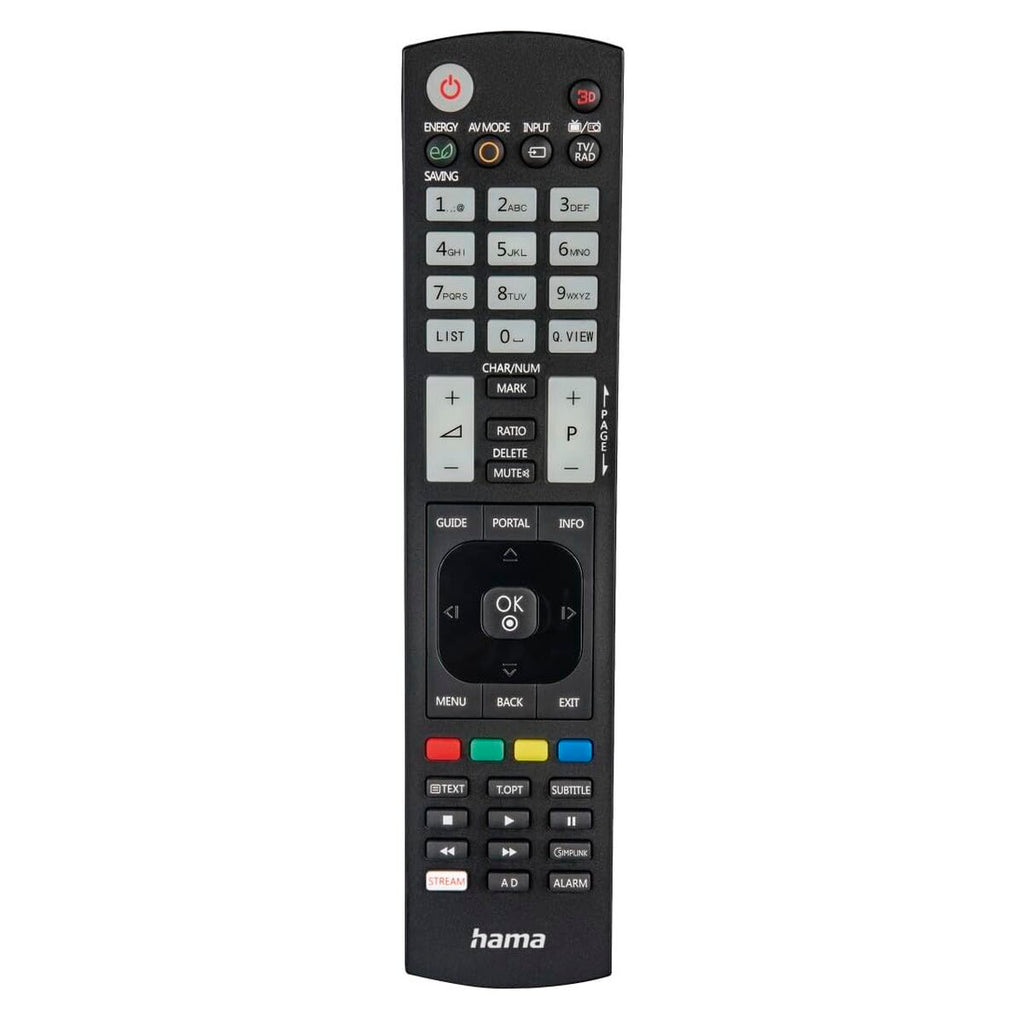 Universal Remote Control Hama 00221062 Black