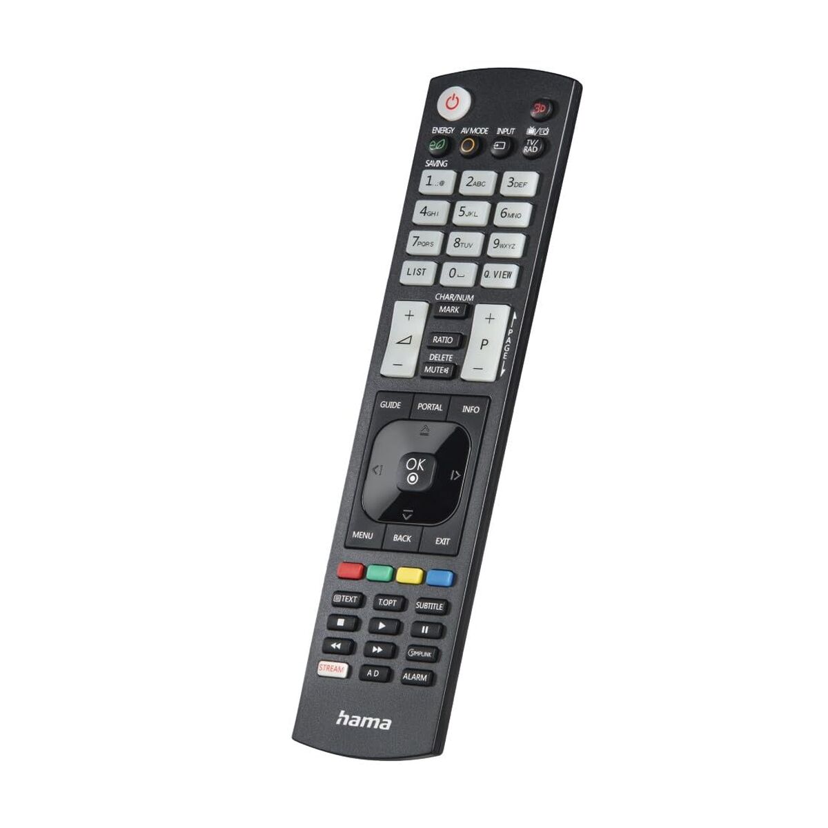 Universal Remote Control Hama 00221062 Black