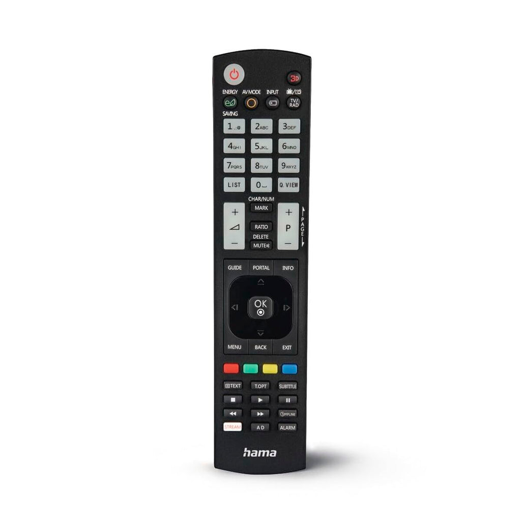 Universal Remote Control Hama 00221062 Black
