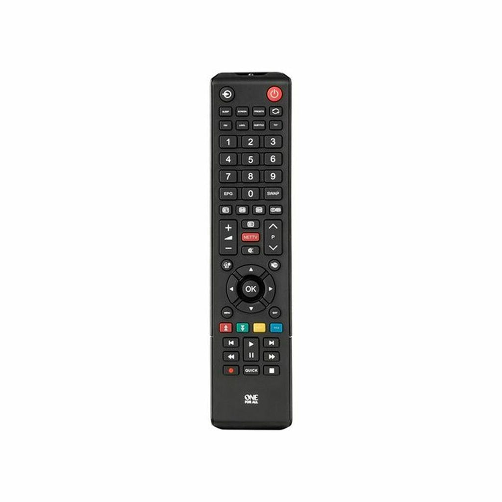 Universal Remote Control One For All Black