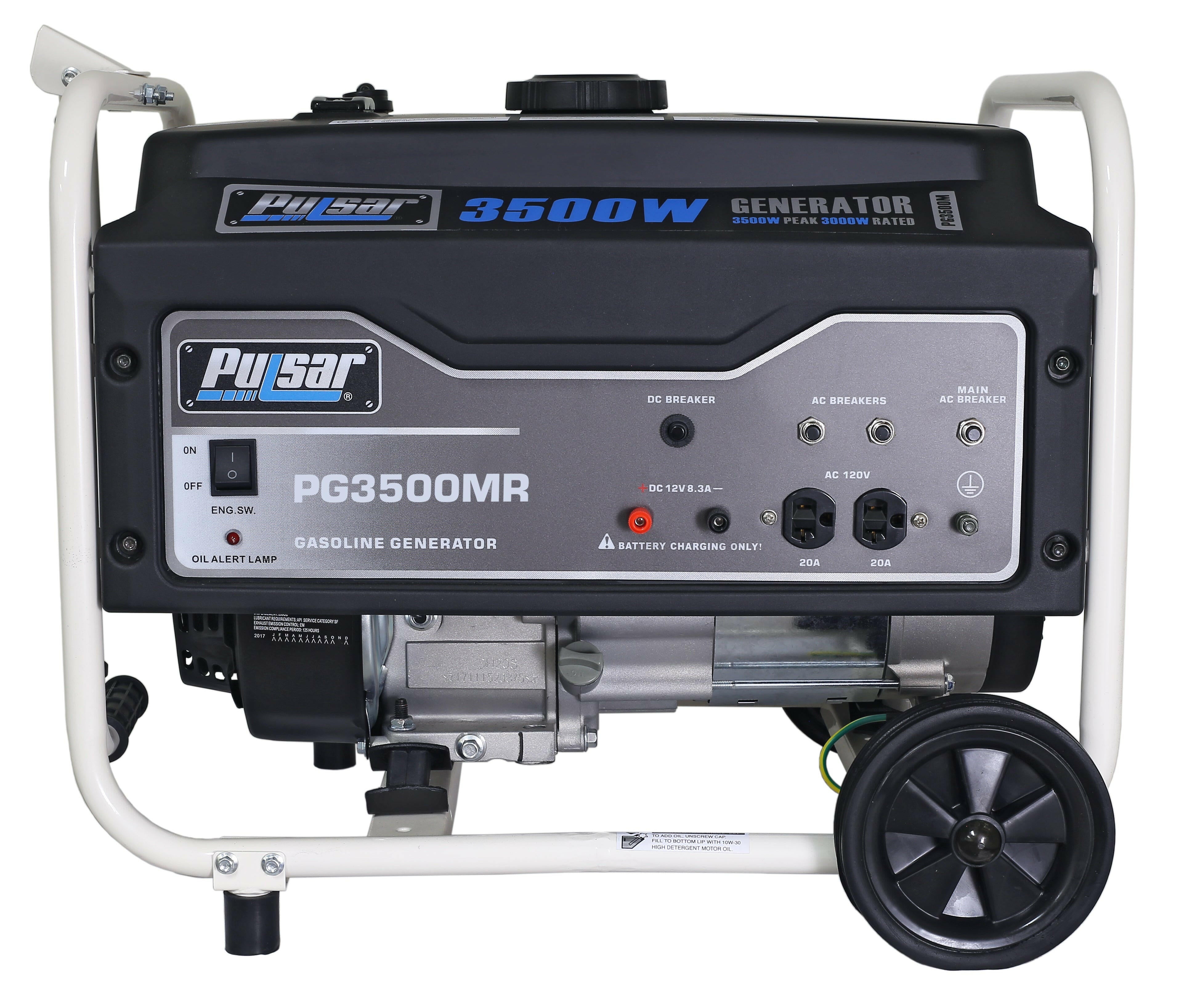 Pulsar 5250 Peak Watt Gas-Powered Portable Generator