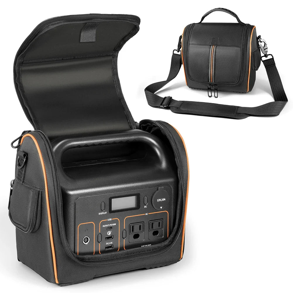 Portable Carrying Case for Jackery Explorer 2000 V2/1000 v2/240 v2/300 Plus Travel Bag Waterproof with Shoulder Strap & Handle